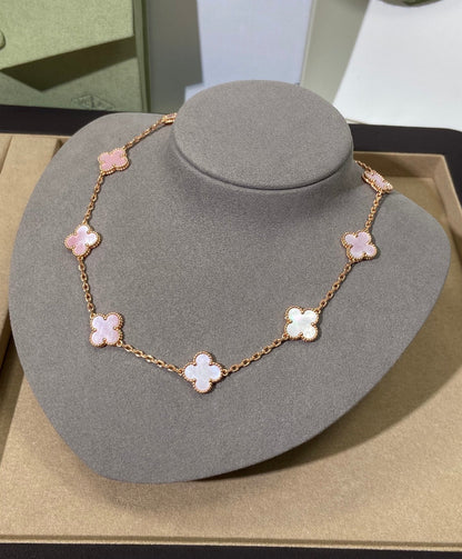 [Kincade Jewelery]Kincade 10 MOTIFS PINK NECKLACE