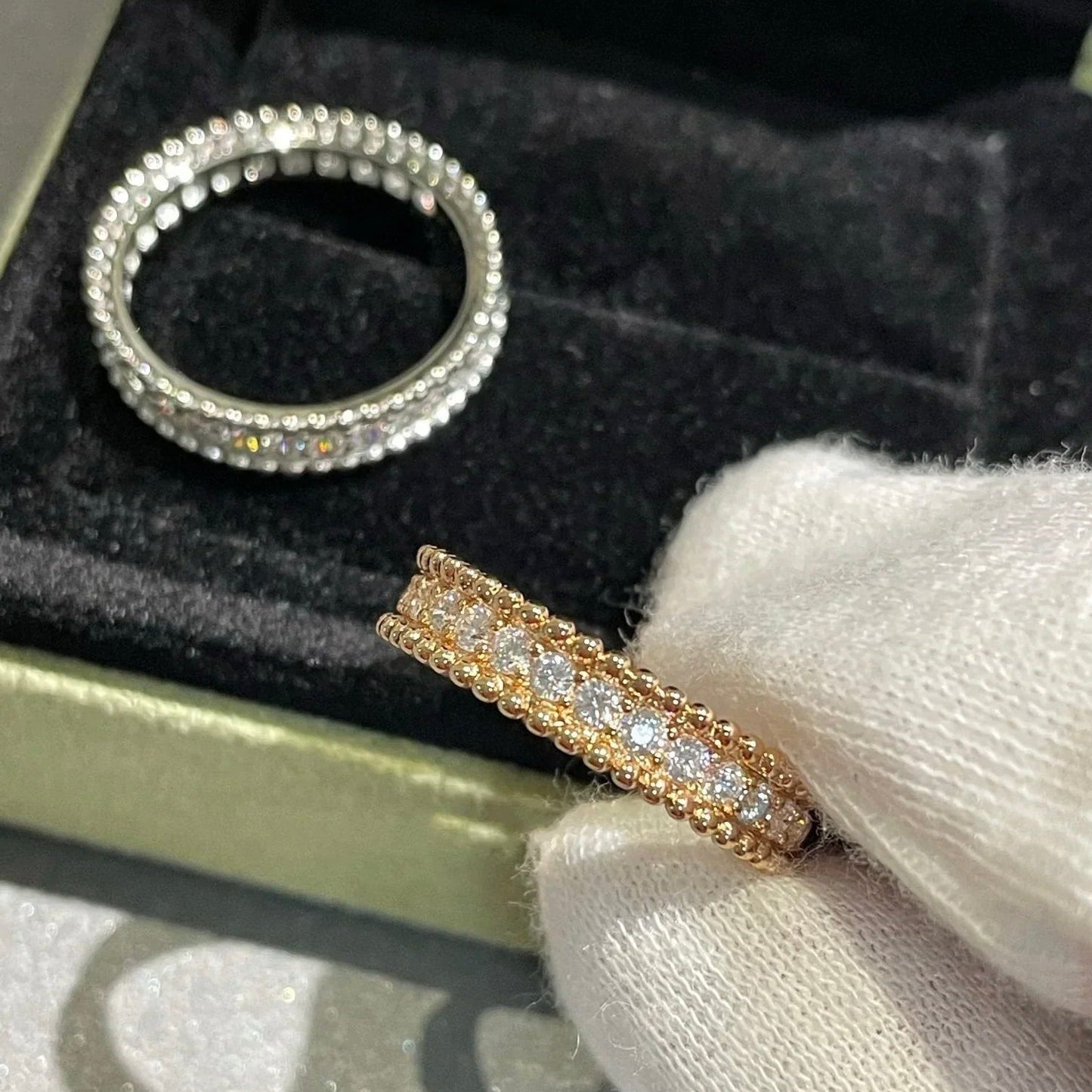 [Kincade Jewelery]PERLEE DIAMOND ROSE GOLD RING