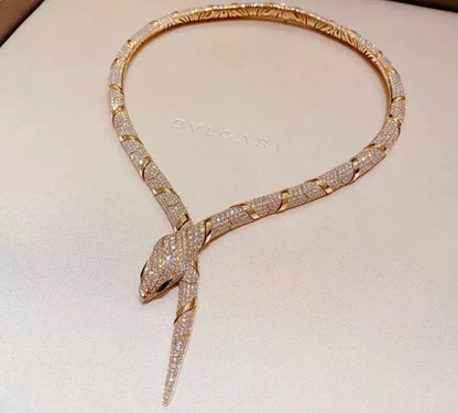[Kincade Jewelery]HAUTE COUTURE GOLD SERPENTI NECKLACE