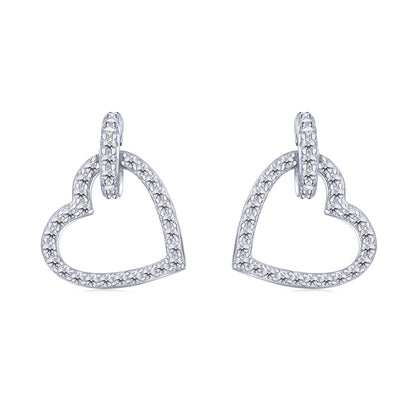 [Kincade Jewelrys]Dainty Heart Shape Earrings