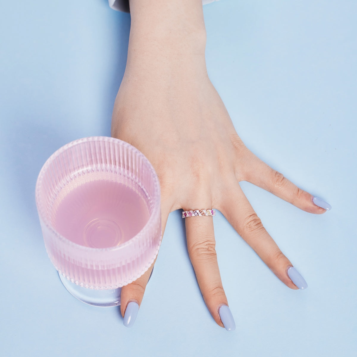 [Kincade Jewelery]Delicate Vibrant Emerald Cut Daily Ring