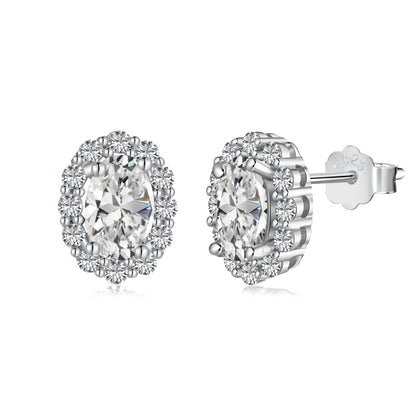 [Kincade Jewelrys]Delicate Unique Oval Cut Daily Earrings