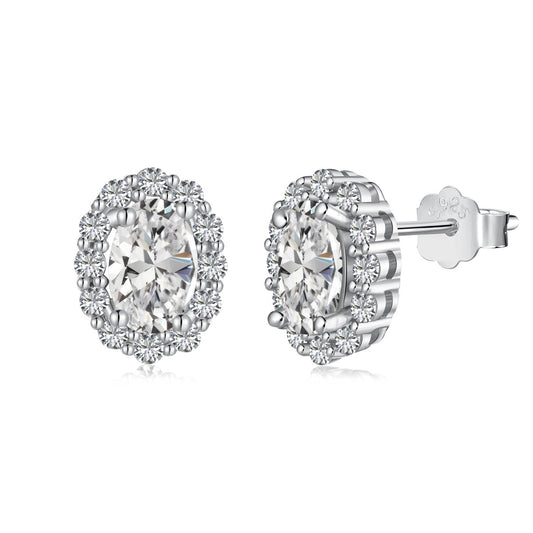 [Kincade Jewelrys]Delicate Unique Oval Cut Daily Earrings