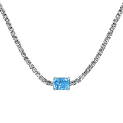 [Kincade Jewelrys]2.0 carat Ornate Emerald Cut Necklace