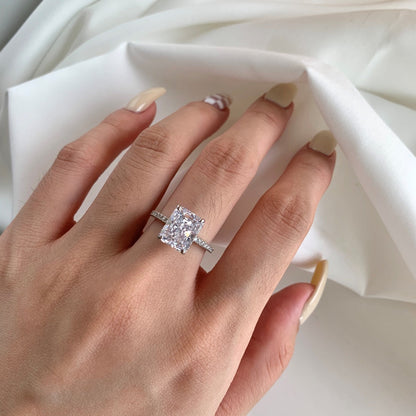 [Kincade Jewelrys]4.0 Carat Luxurious Engagement Ring