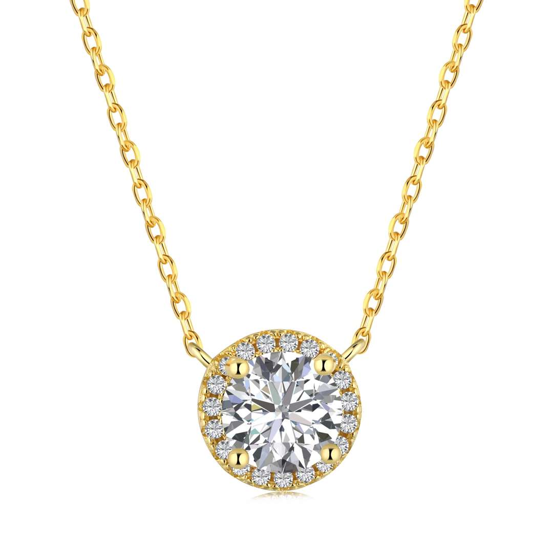 [Kincade Jewelrys]Luxurious Round Cut Necklace