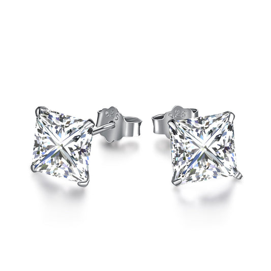 [Kincade Jewelrys]Ornate Square Shape Earrings