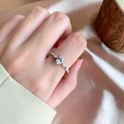 [Kincade Jewelery]0.75 Carat Luxurious Vibrant Elongated Cushion Cut Daily Ring