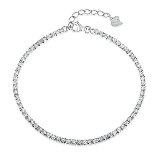 [Kincade Jewelrys]Radiant Shinning Princess Cut Tennis Bracelet