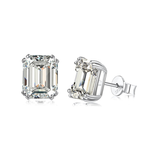 [Kincade Jewelrys]Dazzling Square Shape Earrings