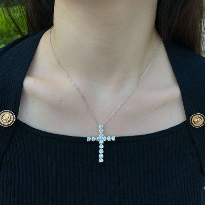 [Kincade Jewelery]Radiant Cross Shape Necklace