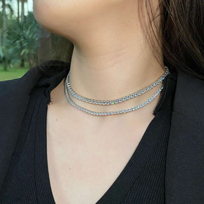 [Kincade Jewelery]Elegant Tennis Chain Necklace