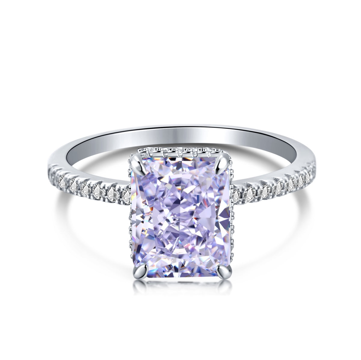 [Kincade Jewelery]4.0 Carat Luxurious Engagement Ring