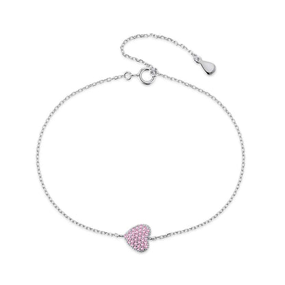[Kincade Jewelrys]Heart-Shaped Gentle and Versatile Bracelet