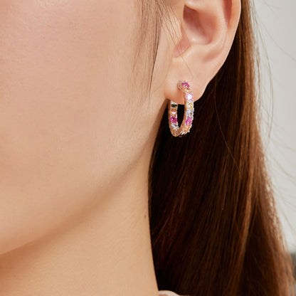 [Kincade Jewelery]Unique Round Cut Daily Earrings