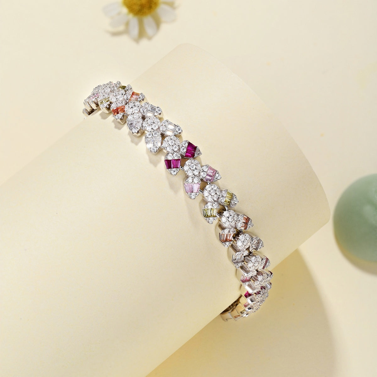 [Kincade Jewelery]Dainty Exquisite Flower Shape Daily Bracelet