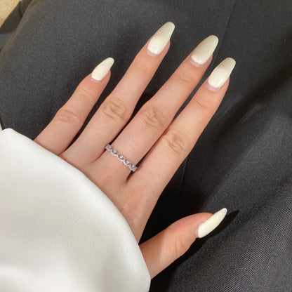 [Kincade Jewelery]Elegant Resplendent Round Shape Party Ring