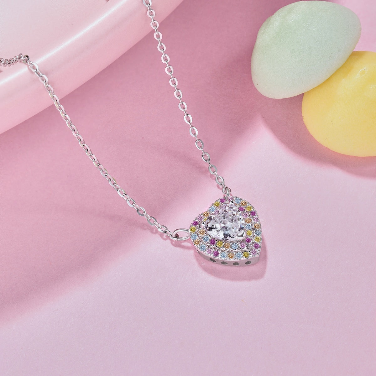 [Kincade Jewelrys]Exquisite Heart Shape Necklace