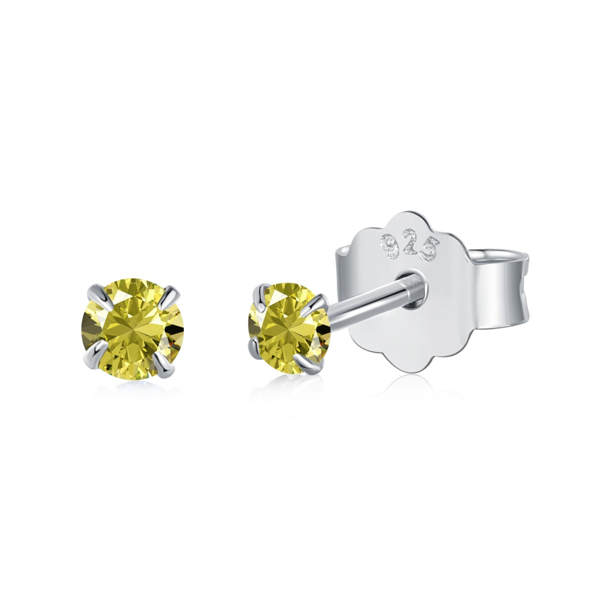 [Kincade Jewelrys]Delicate Solitaire Earrings