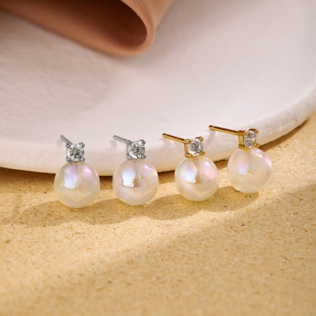 [Kincade Jewelery]Symphony Mermaid Pearl Earrings