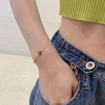 [Kincade Jewelery]Delicate Four Leaf Kincade Bracelet