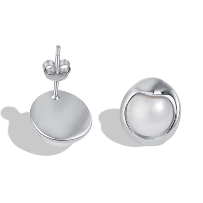 [Kincade Jewelery]Dainty Bread Pearl Earrings