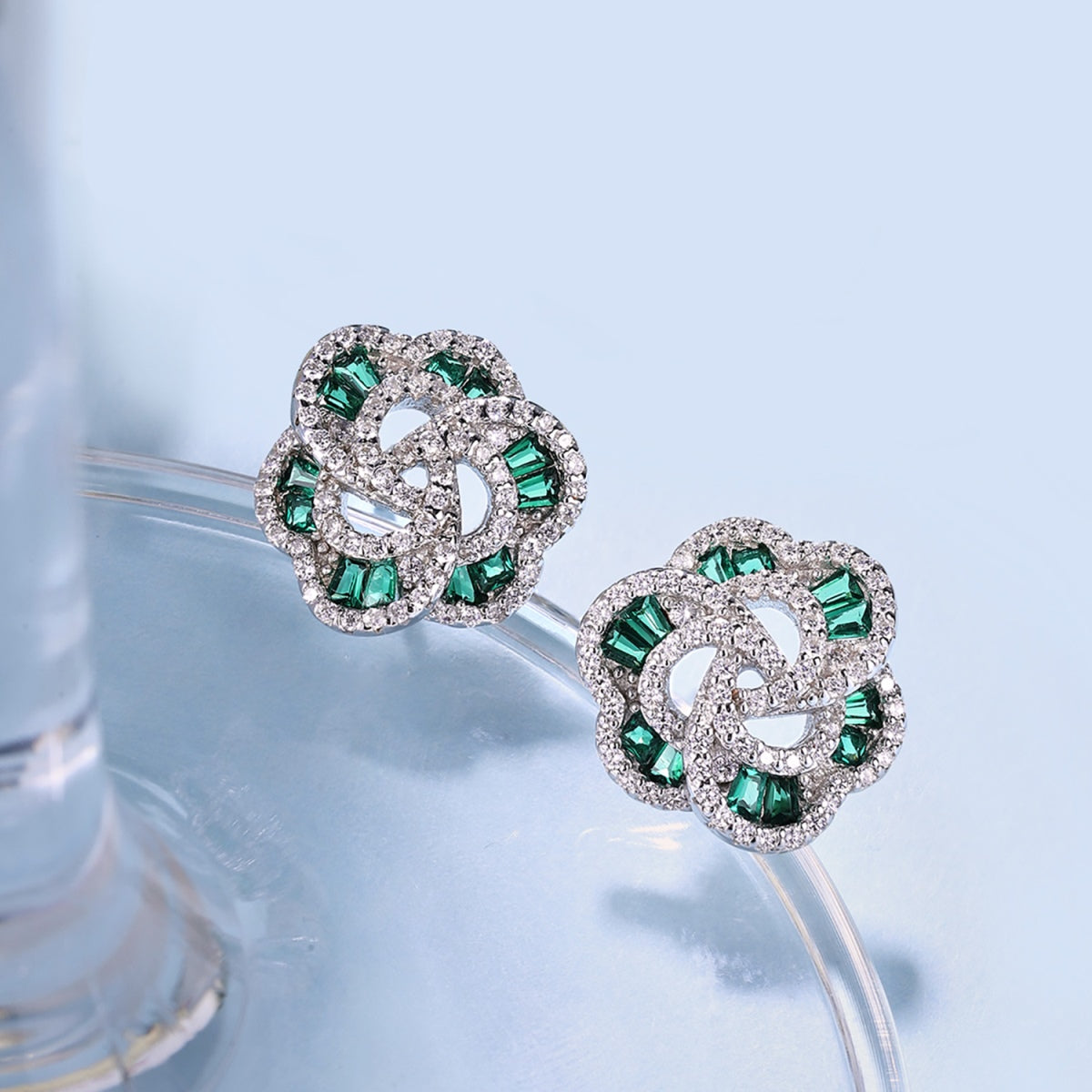 [Kincade Jewelrys]Exquisite Flower Shape Daily Earrings