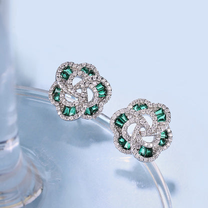 [Kincade Jewelrys]Exquisite Flower Shape Daily Earrings