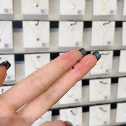 [Kincade Jewelery]Delicate Solitaire Earrings