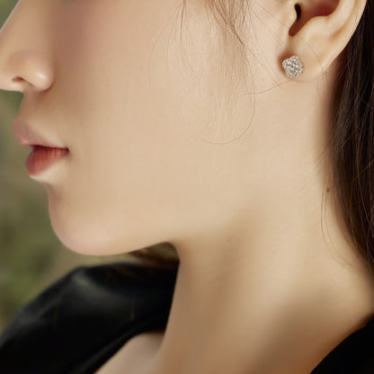 [Kincade Jewelery]Four-Leaf Kincade Flower Shaped Earrings