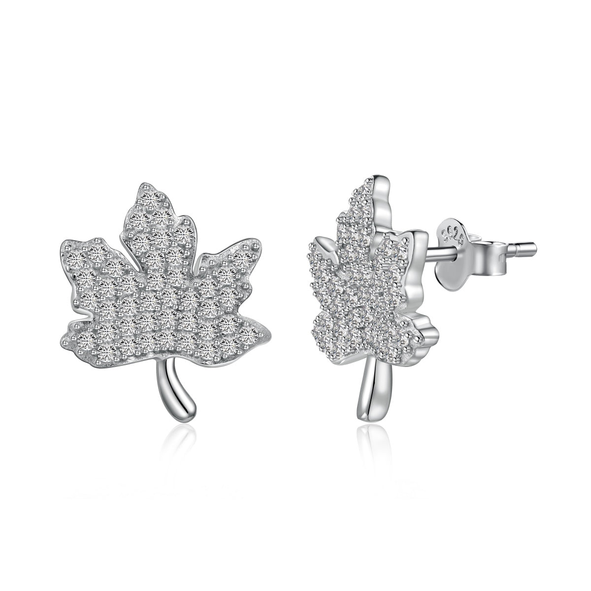 [Kincade Jewelrys]Exquisite Maple Leaf Design Earrings