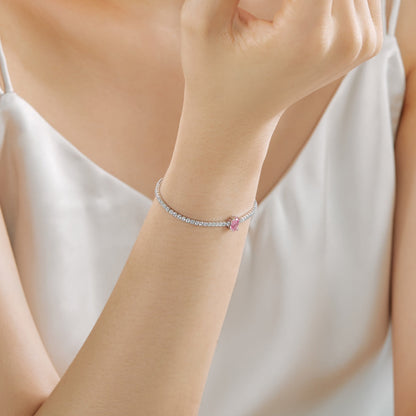 [Kincade Jewelrys]0.75 Carat Exquisite Oval Cut Daily Bracelet