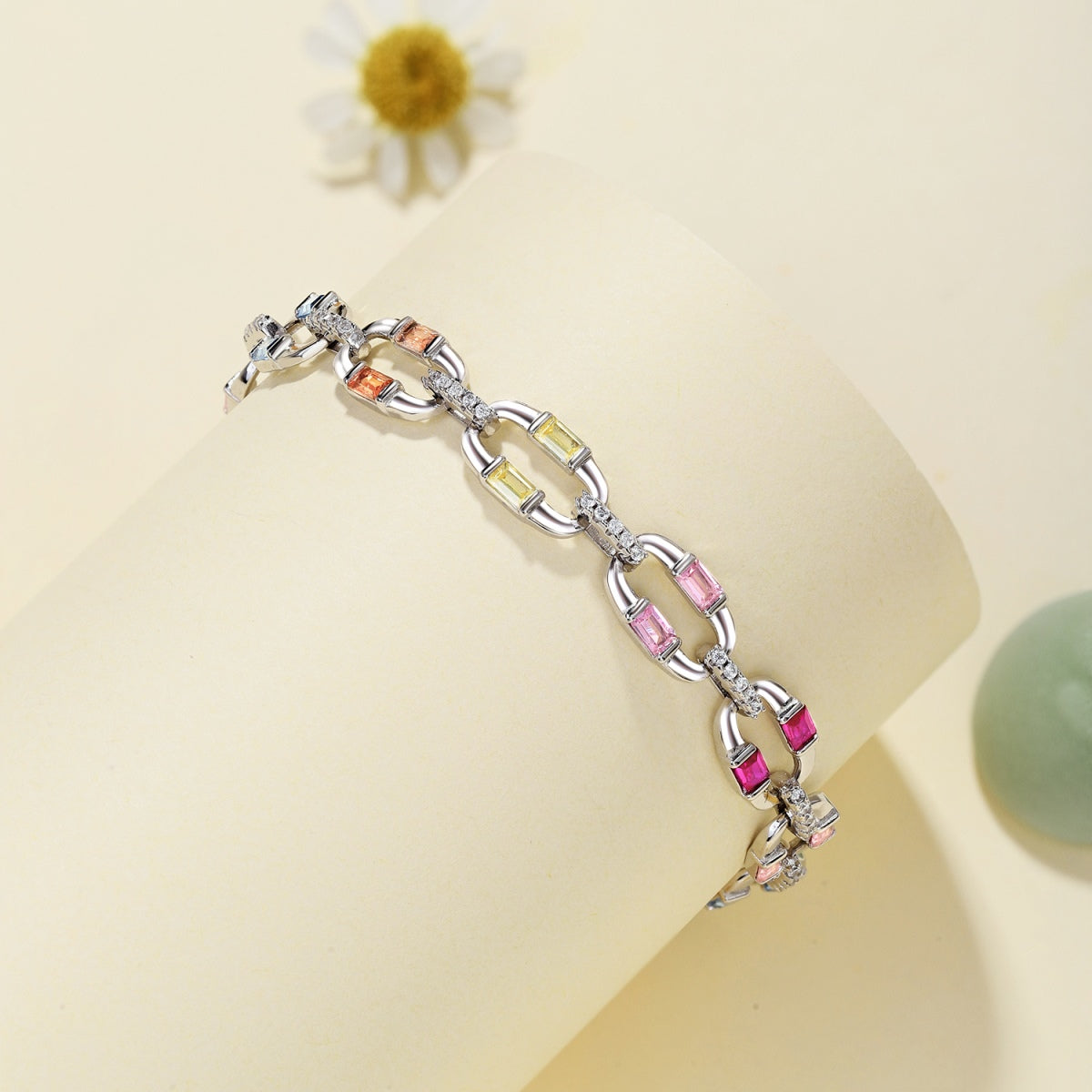 [Kincade Jewelrys]Dazzling Colorful Daily Bracelet