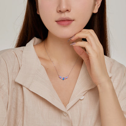 [Kincade Jewelery]Dainty Colorful Heart Necklace