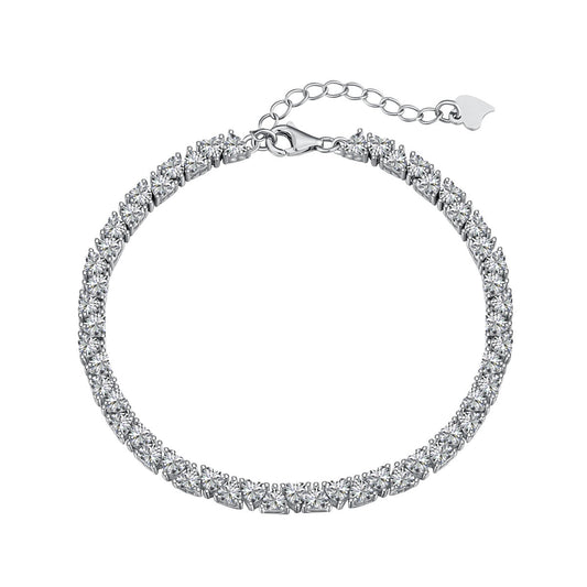 [Kincade Jewelrys]Dazzling Romantic Heart Shape Lover Bracelet