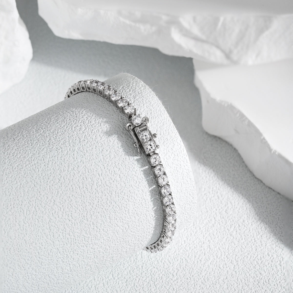 [Kincade Jewelery]Radiant Colorful Round Cut Party Bracelet