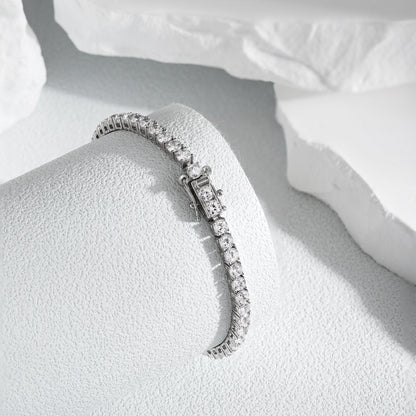 [Kincade Jewelery]Radiant Colorful Round Cut Party Bracelet