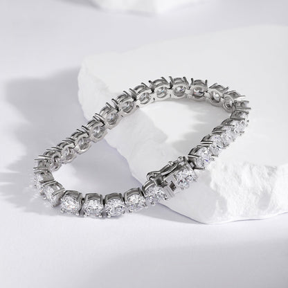 [Kincade Jewelery]0.75 Carat Dazzling Round Cut Wedding Bracelet