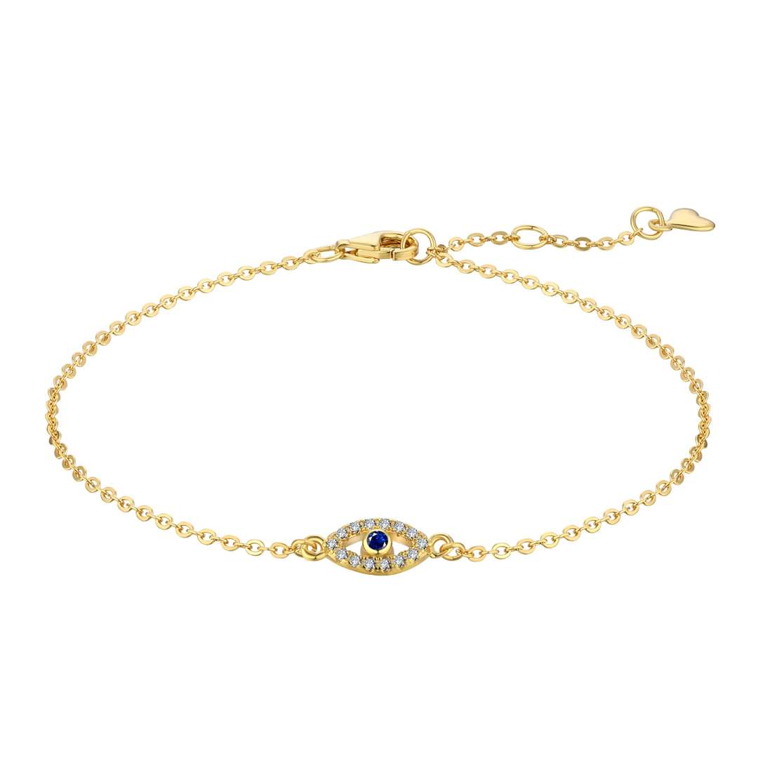 [Kincade Jewelery]Evil Eye Shape Necklace