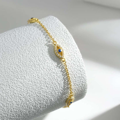 [Kincade Jewelery]Evil Eye Shape Pendent Necklace