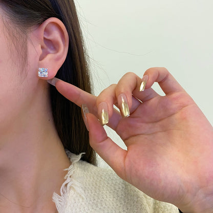 [Kincade Jewelery]Ornate Square Shape Earrings