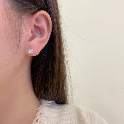 [Kincade Jewelery]Oval Classic Dignified Elegant Earrings