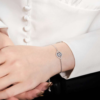 [Kincade Jewelery]Dazzling Eye Shape Necklace