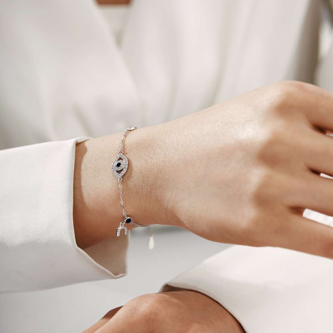 [Kincade Jewelrys]Dainty Eye Shape Necklace