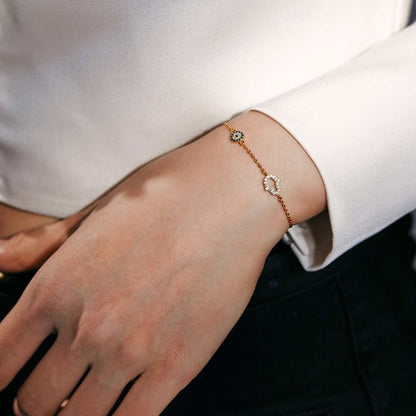 [Kincade Jewelrys]Gost Shape & Round Shape Necklace