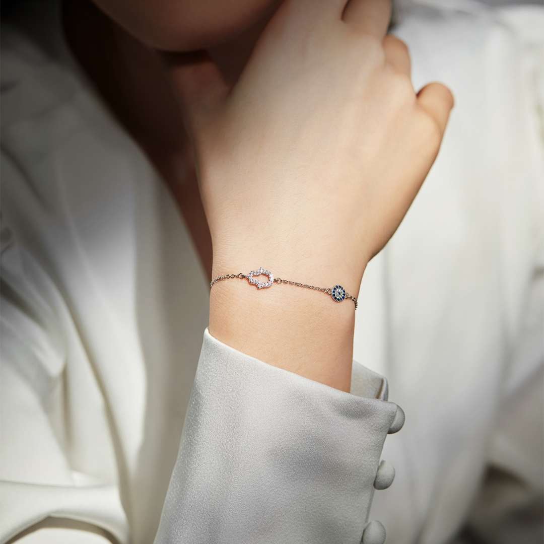 [Kincade Jewelrys]Gost Shape & Round Shape Necklace