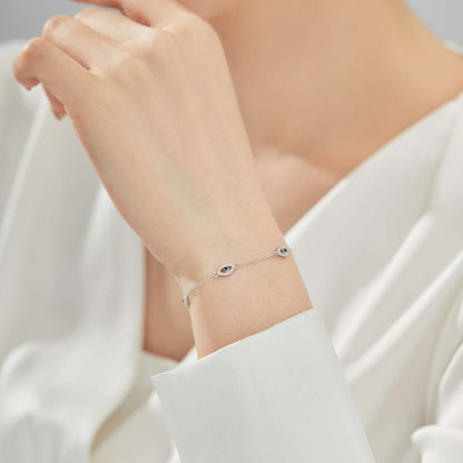 [Kincade Jewelrys]Evil Eye Shape Pendent Necklace