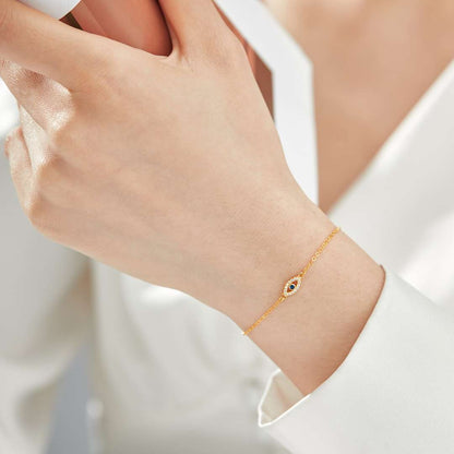 [Kincade Jewelrys]Evil Eye Shape Necklace