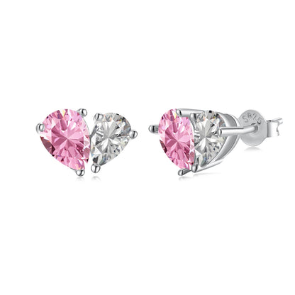 [Kincade Jewelrys]Dazzling Elegant Heart Cut Lover Earrings