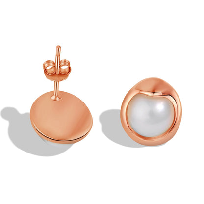 [Kincade Jewelery]Dainty Bread Pearl Earrings